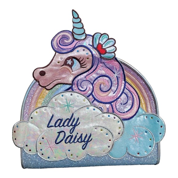 Irregular Choice Crossbody Bag Unicorn Lady Daisy Purse - Picture 1 of 4